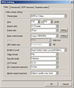 TMPGEnc's video settings tab (click to enlarge) TMPGEnc's video settings tab (click to enlarge)